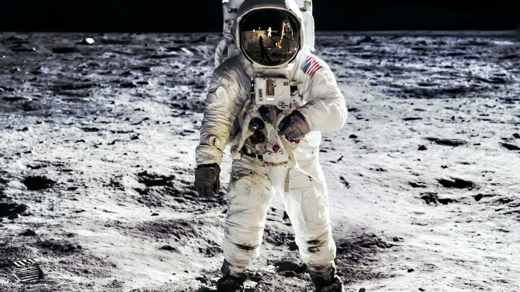 VELCRO® Brand products on the moon