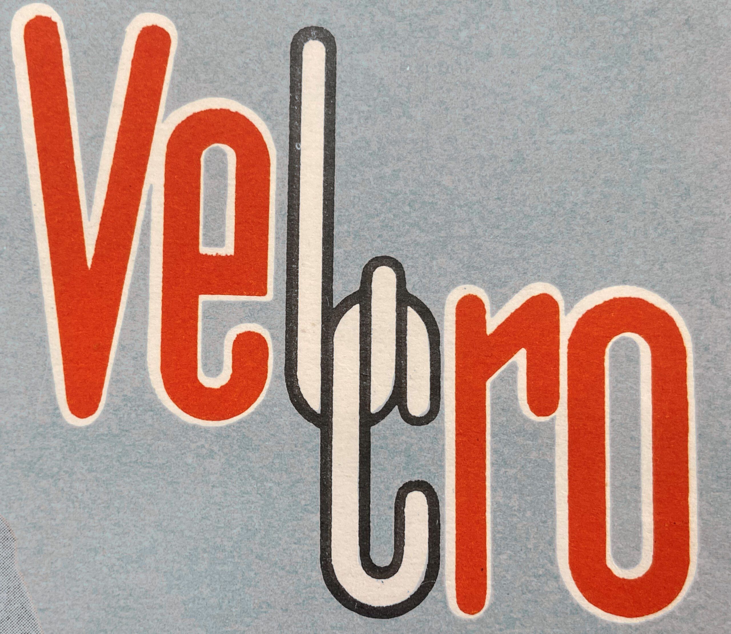 History of Velcro Companies - The first VELCRO® Brand logo